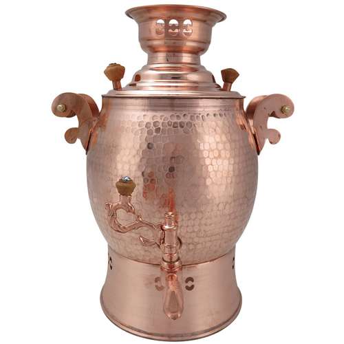 کتری مسی مدل شکمی کد 02