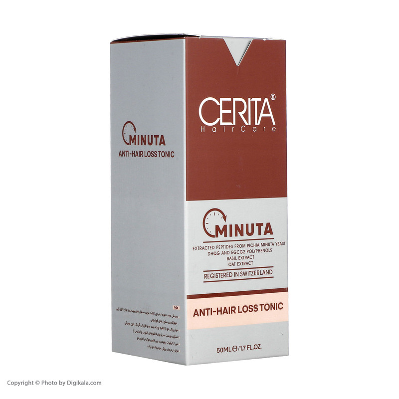 تونیک ضد ریزش مو سریتا مدل مینوتا حجم 50 میلی لیتر