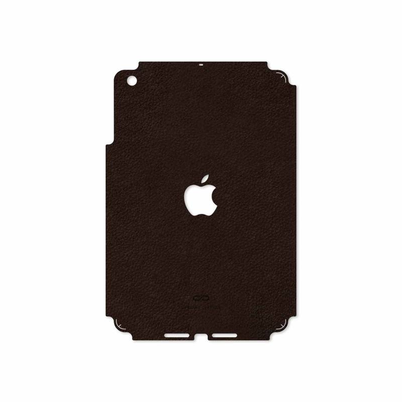 برچسب پوششی ماهوت مدل Dark-Brown-Leather مناسب برای تبلت اپل iPad mini 2012 A1432