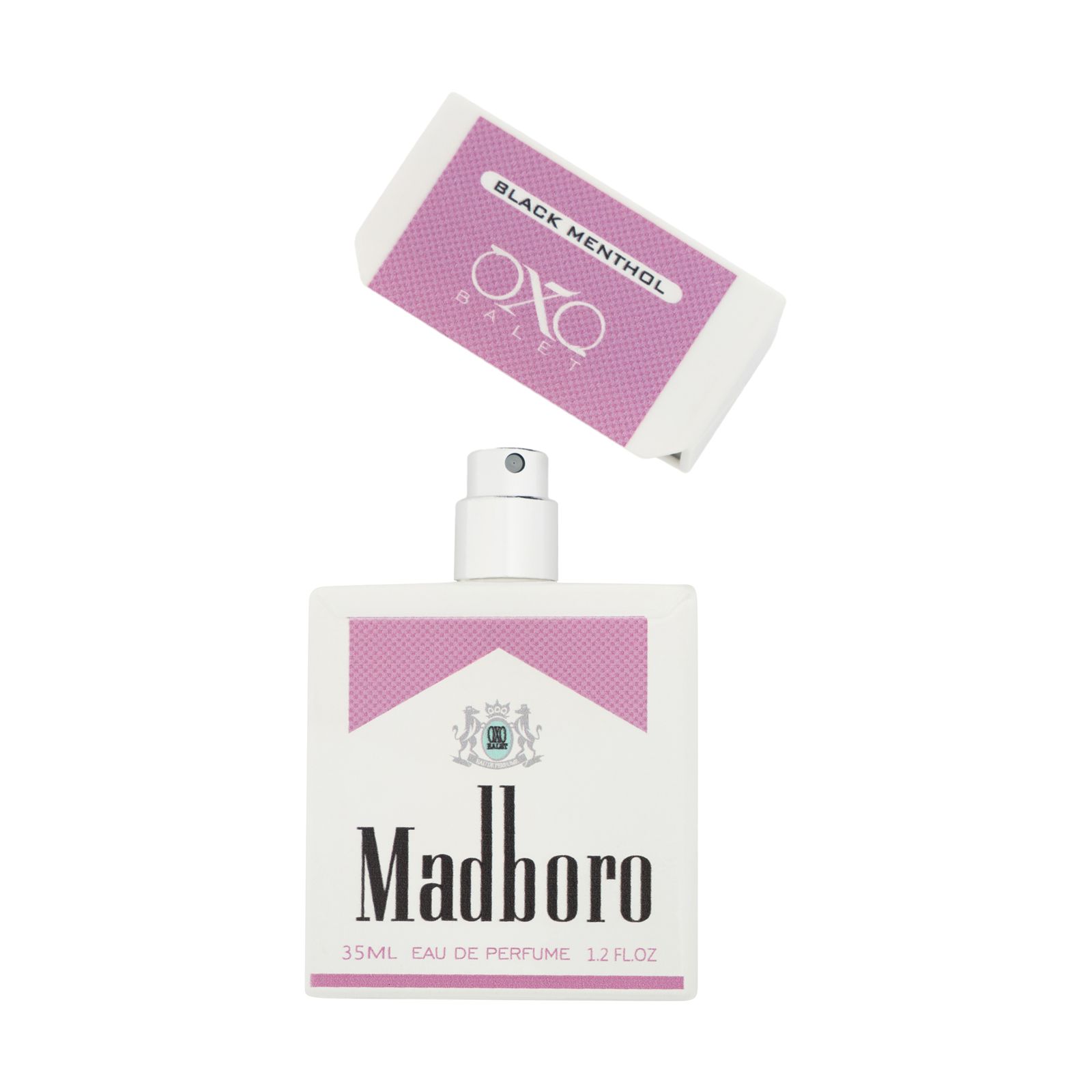 عطر جیبی زنانه اکس بالت مدل madboro pink با رایحه خنک حجم 35 میلی‌لیتر -  - 3