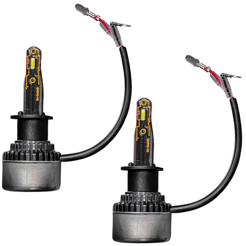 لامپ هدلایت خودرو سام مدل SM41 پایه H1 بسته 2 عددی