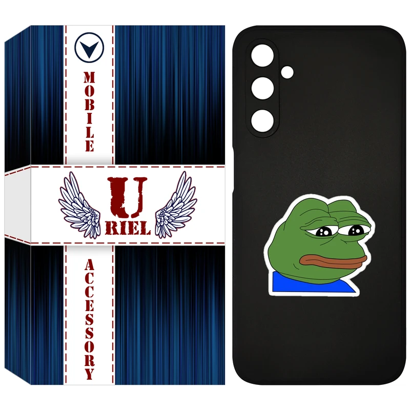 کاور یوریل مدل KSH کد 86 طرح قورباغه غمگین مناسب برای گوشی موبایل سامسونگ Galaxy A24