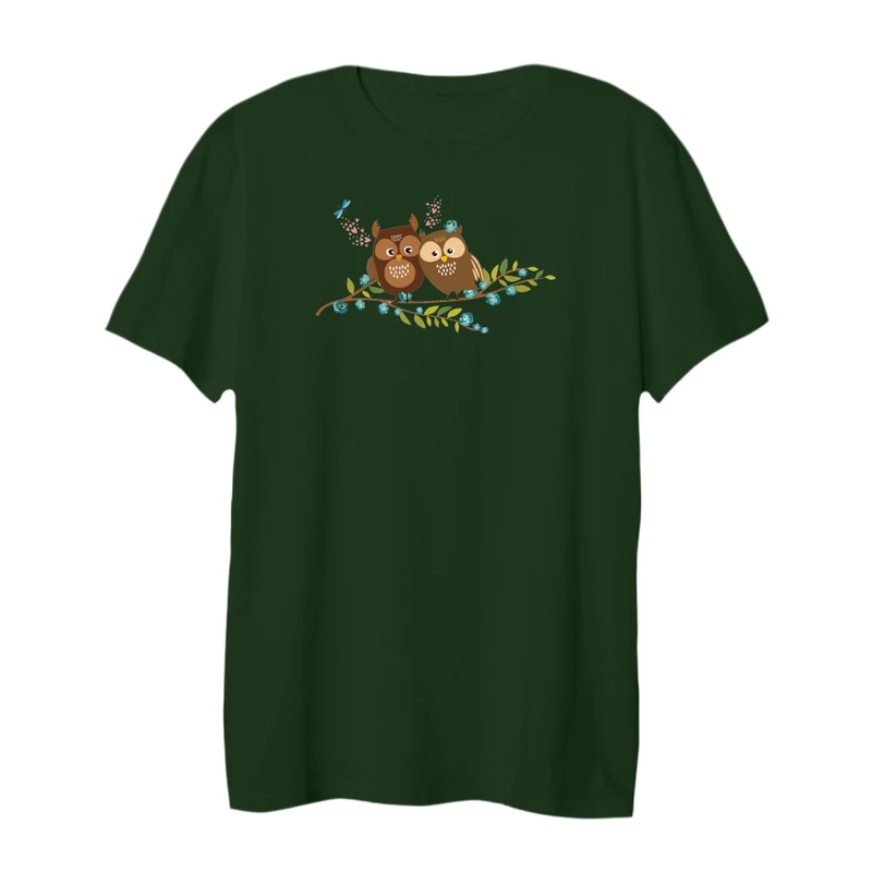 تی شرت لانگ آستین کوتاه زنانه مدل جغد کد 3