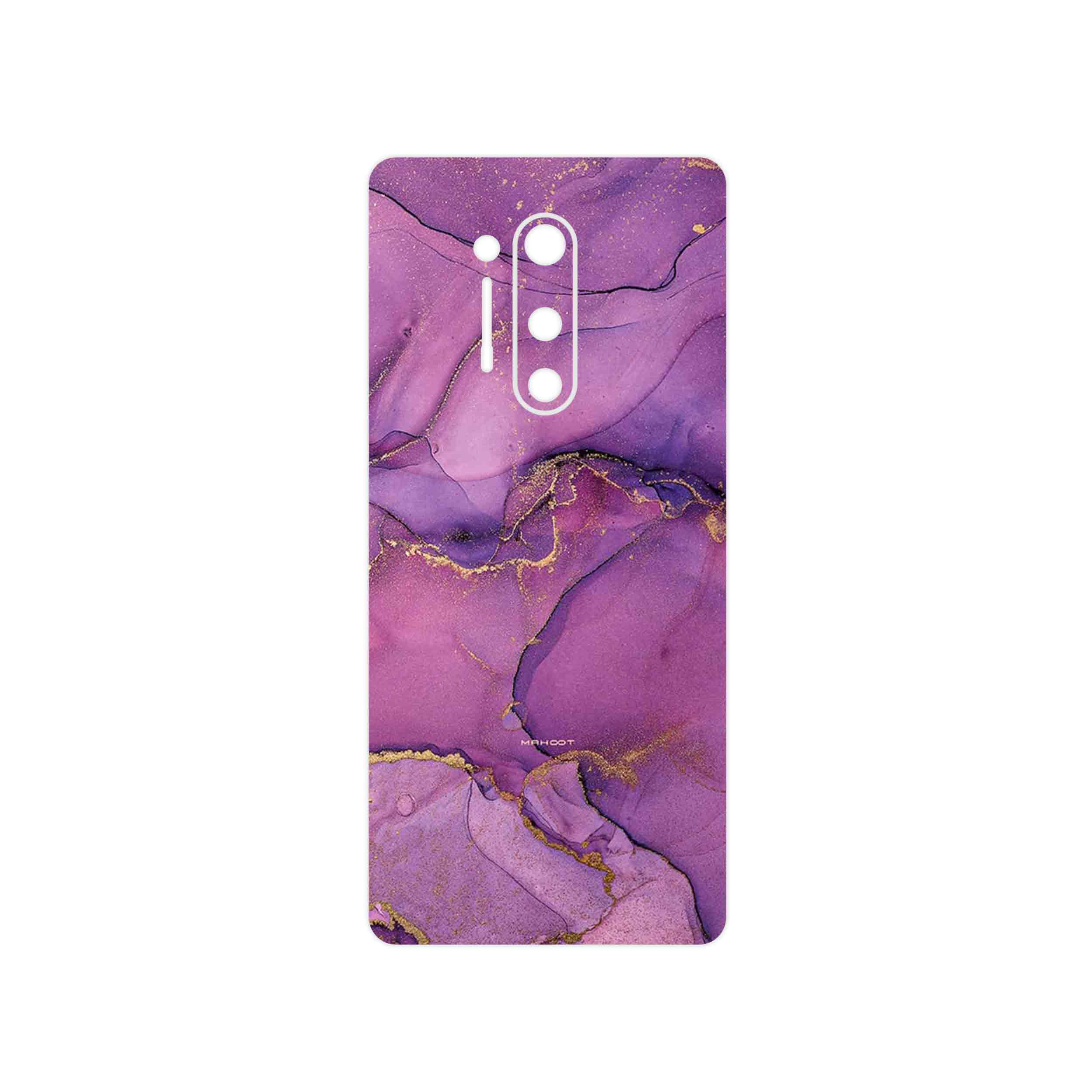برچسب پوششی ماهوت مدل Purple Marble مناسب برای گوشی موبایل وان پلاس 8 Pro