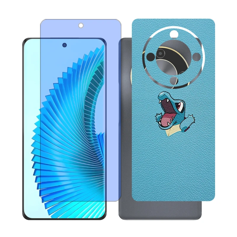 محافظ صفحه نمایش مات آنتی بلو گلس مدل Together مناسب برای گوشی موبایل آنر X9b به همراه برچسب پوششی