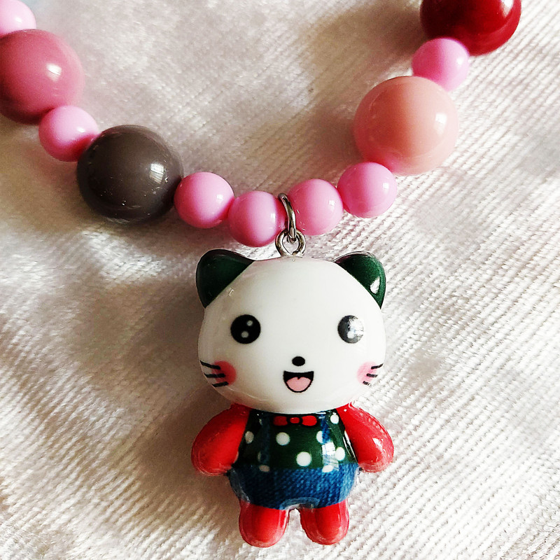 نیم ست دخترانه طرح گربه کد 01