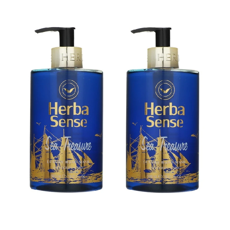 مایع دستشویی آردن هرباسنس مدل Sea Treasure حجم 500 میلی لیتر مجموعه 2 عددی