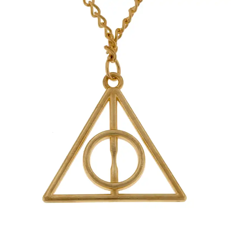 گردنبند برانت طرح یادگاران مرگ هری پاتر حلقه ثابت