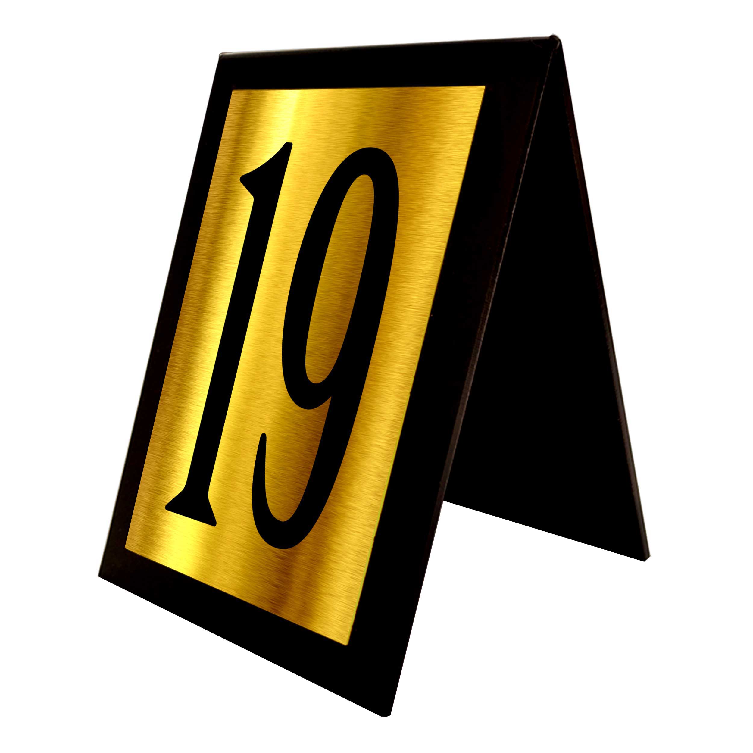 استند رومیزی آژنگ طرح شماره میز مدل اعداد کدof-19