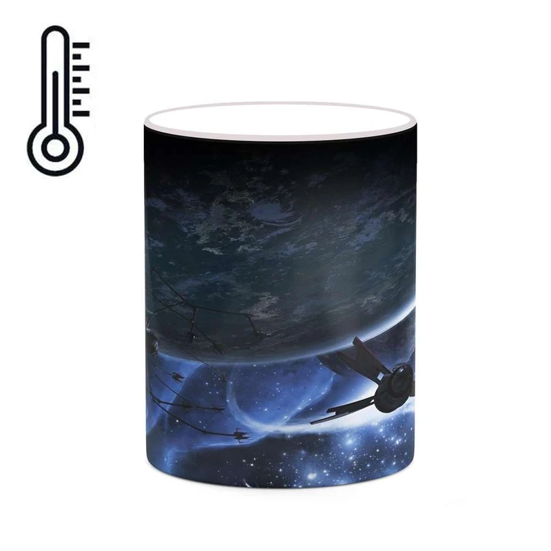 ماگ حرارتی کاکتی مدل فضا و کهکشان کد mgh19907