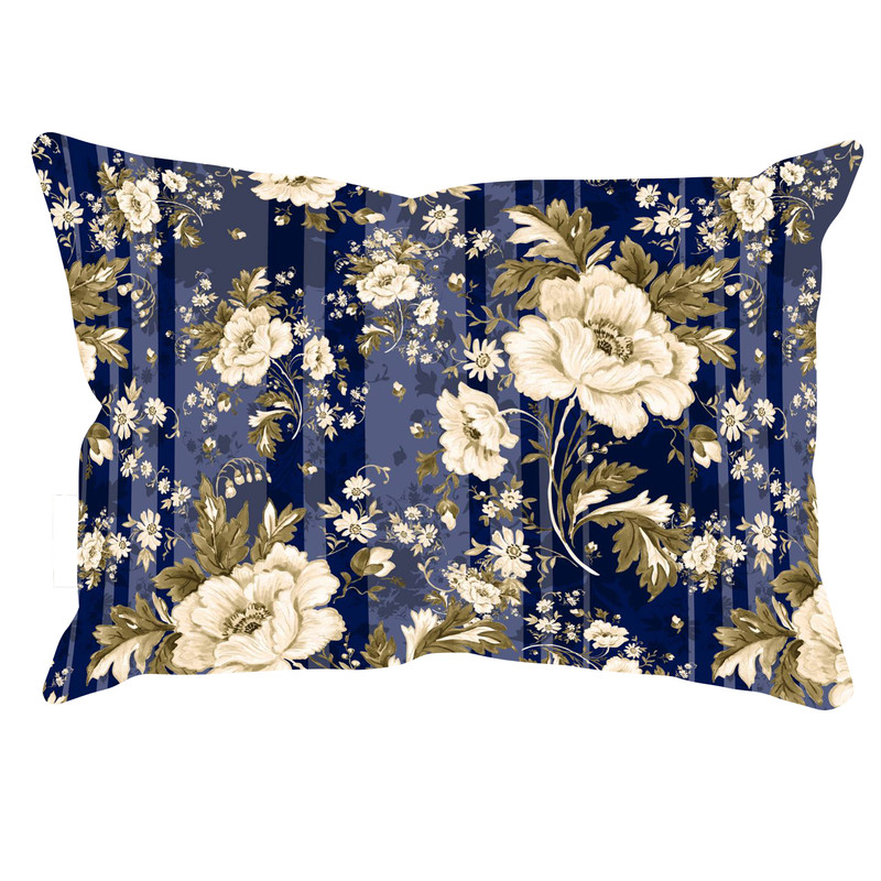 رو بالشی مدل گل دو رو طرح دار کد1401152