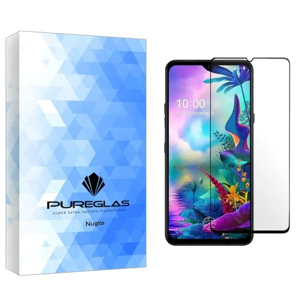 محافظ صفحه نمایش شیشه ای پیور گلس مدل NueGlas مناسب برای گوشی موبایل ال جی V50s ThinQ 5G