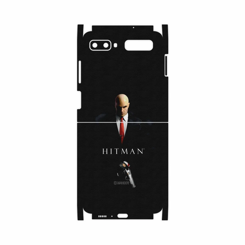 برچسب پوششی ماهوت مدل Hitman-Game-FullSkin مناسب برای گوشی موبایل سامسونگ Galaxy Z Flip
