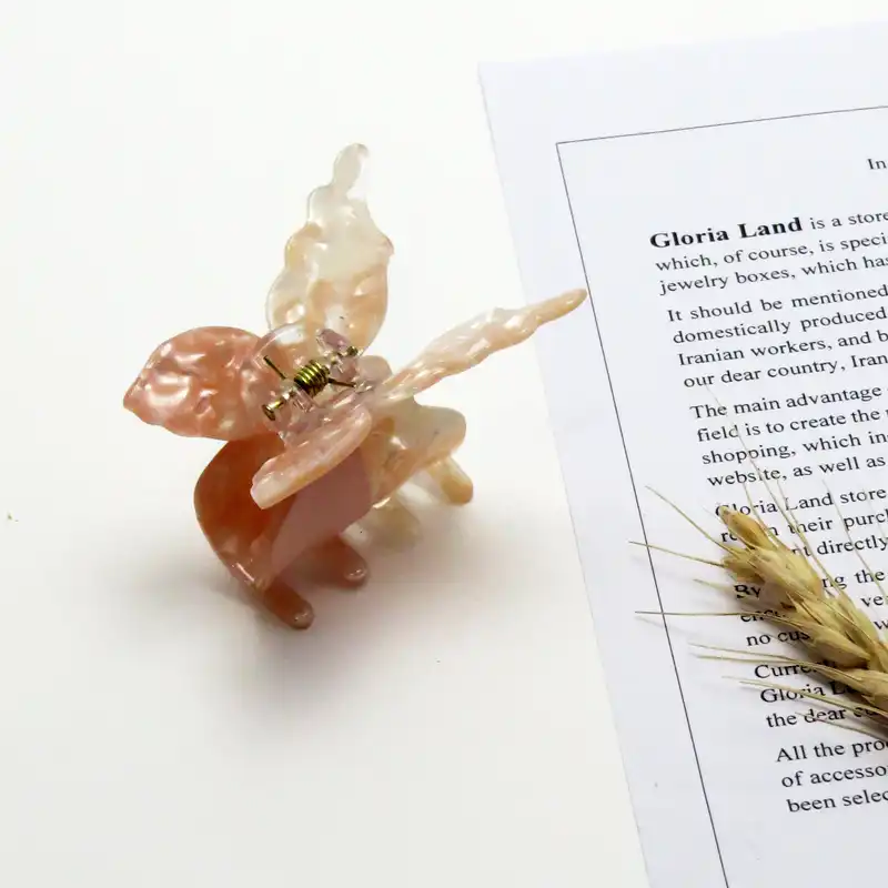 کلیپس مو زنانه مدل پروانه کد 1257