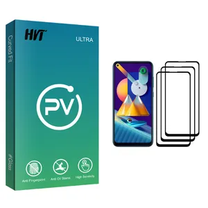 HVT PV glass Screen Protector For Samsung Galaxy M11 Pack Of 3