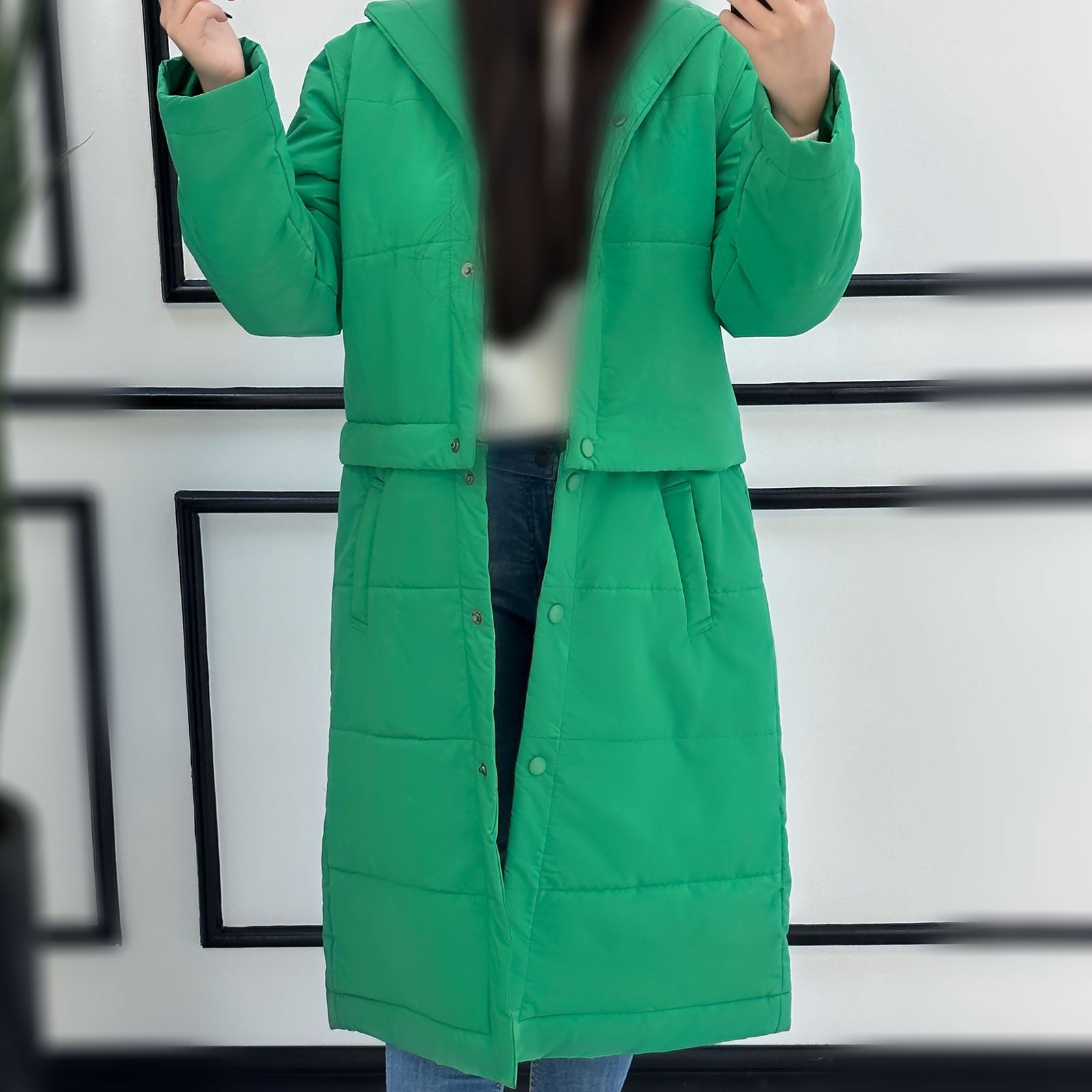 کاپشن زنانه السانا مدل شانیا کد 147301 - - 18