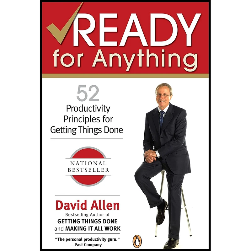 کتاب Ready for Anything اثر David Allen انتشارات پنگوئین
