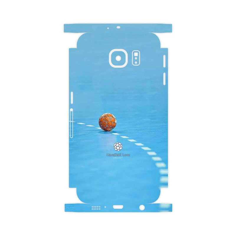 برچسب پوششی ماهوت مدل Handball-FullSkin مناسب برای گوشی موبایل سامسونگ Galaxy S6 Edge