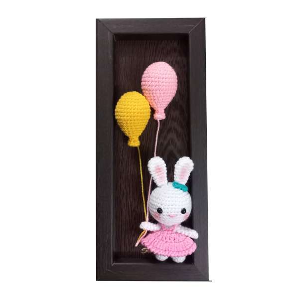 استیکر و تابلو کودک و نوزاد مدل خرگوش کد 03