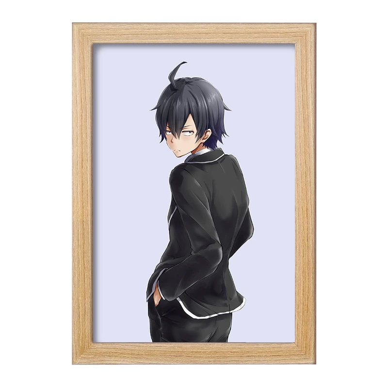 تابلو خندالو مدل هاچیمان انیمه جوانی کمدی رومانتیک من کد 32520