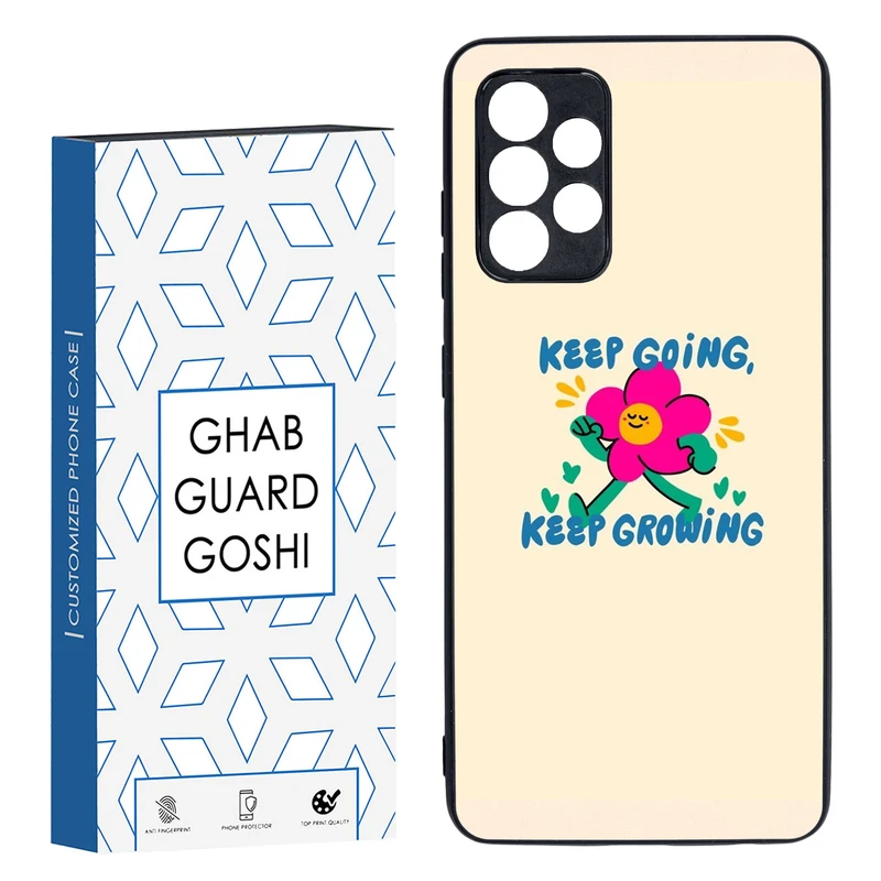 کاور قاب گارد گوشی طرح خوشحال کد TPU-248 مناسب برای گوشی موبایل سامسونگ Galaxy A52