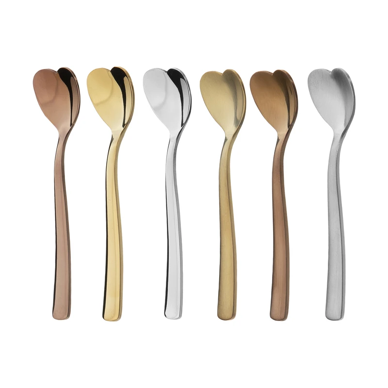 قاشق چای خوری پاشا کد 02 مجموعه 6 عددی