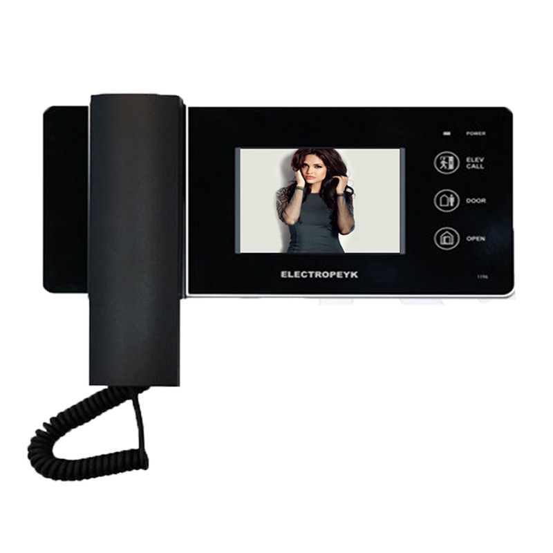 دربازکن تصویری الکتروپیک مدل FD1086/1196/Black/2دو واحدی باماژول ریموت دار