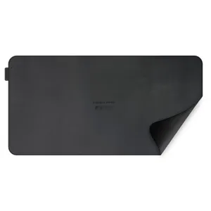 MAHOOT Desk Pad 60x30/Graphite_Buffalo_Black_Leather