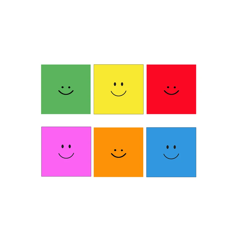 مگنت سهیلا جایروندی مدل خنده کد S8773 مجموعه  6 عددی