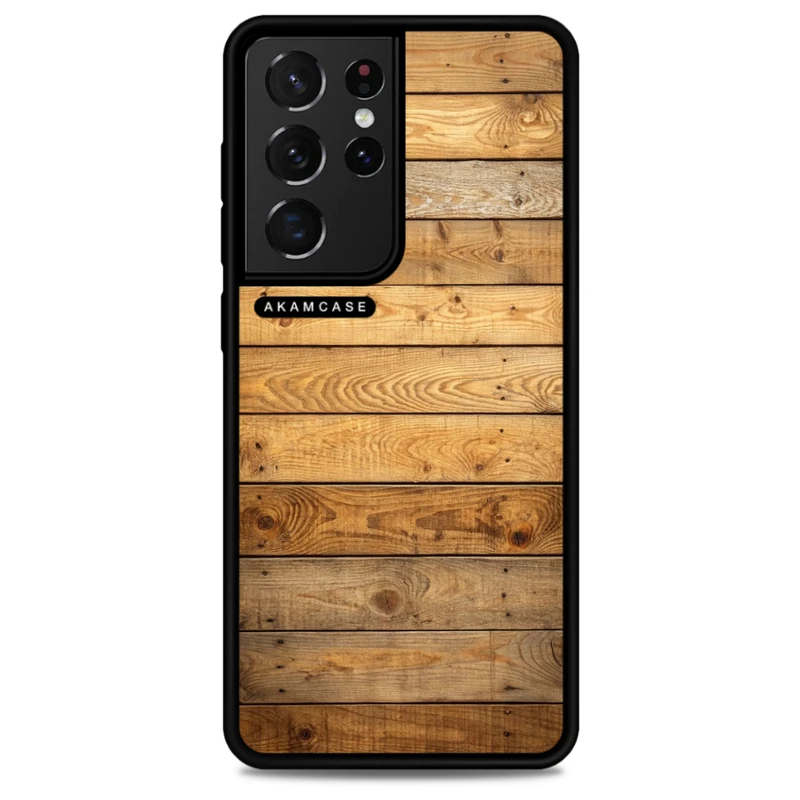 کاور آکام مدل AMC-WSGS21U-WOOD-22 مناسب برای گوشی موبایل سامسونگ Galaxy S21 Ultra