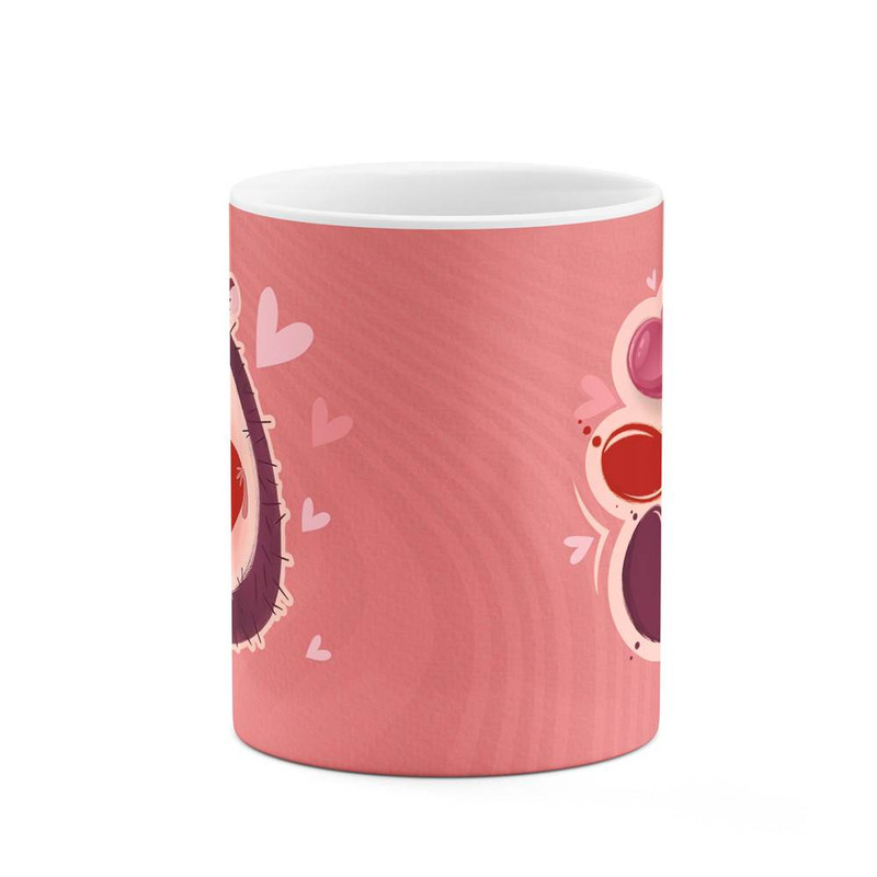 ماگ کاکتی طرح اسم منصوره مدل قلب کد mgn16410