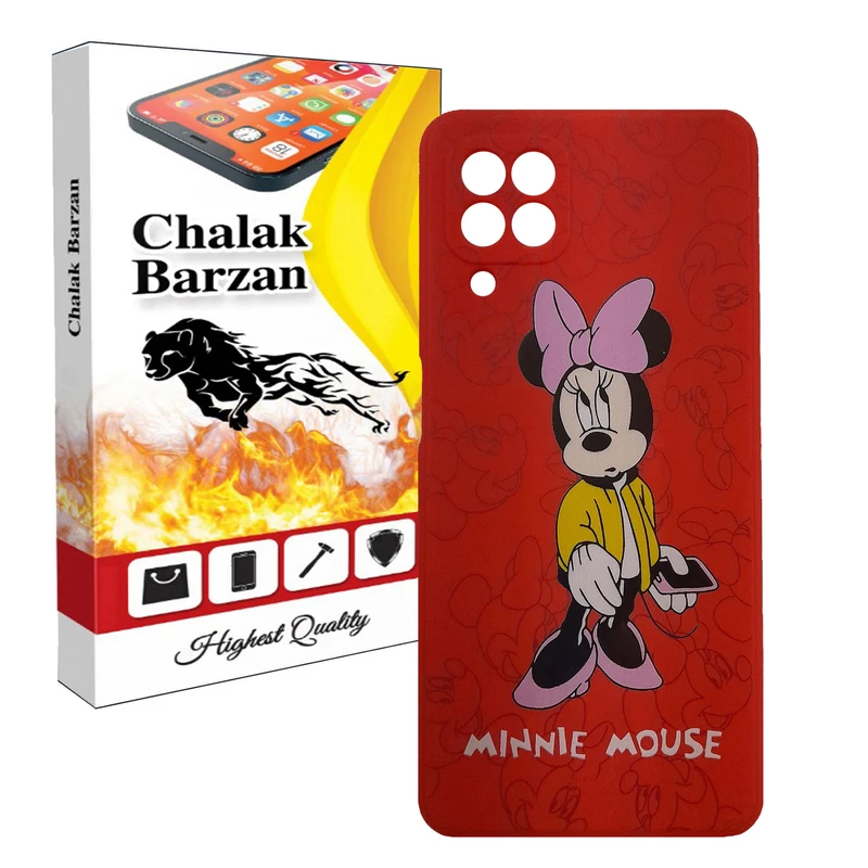 کاور چالاک برزن طرح مینی موس مدل MSAD-01 مناسب برای گوشی موبایل سامسونگ Galaxy A22 4G / M22 4G / M32 4G