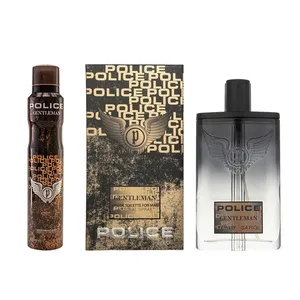 ست ادوتویلت مردانه پلیس مدل Gentlman با رایحه خنک حجم 100 میلی لیتر به همراه اسپری بدن مردانه پلیس مدل Gentlman حجم 200 میلی لیتر