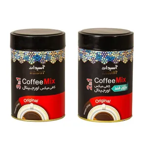کافی میکس با قند و بدون قند آسیدات 250 گرم مجموعه 2 عددی