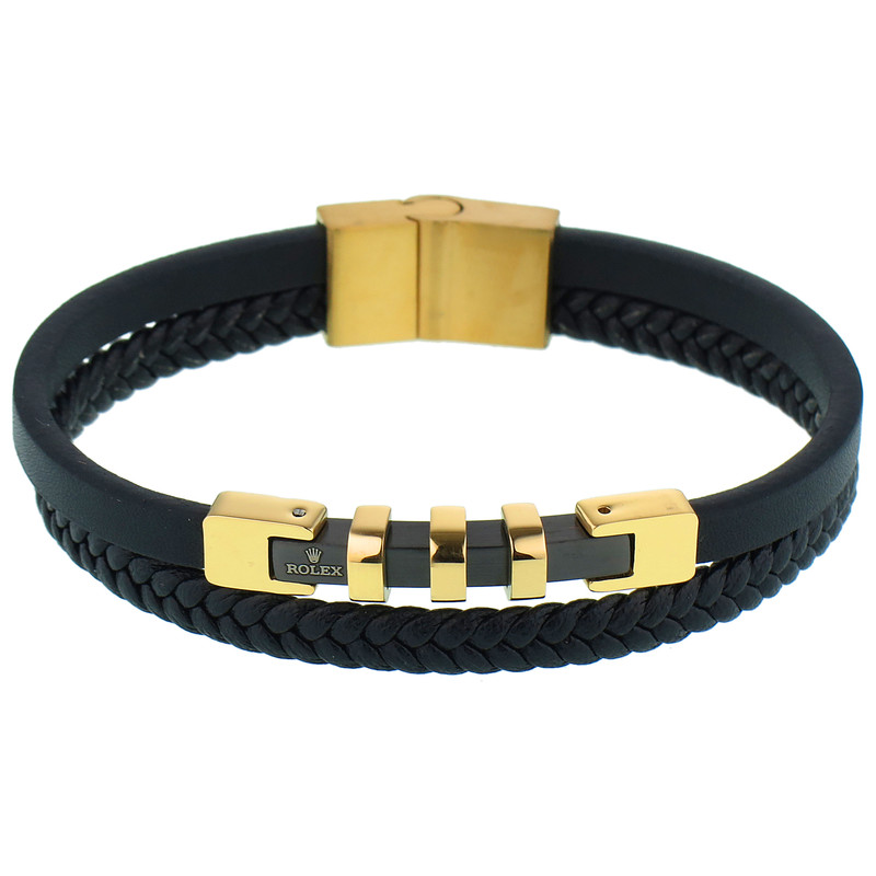 دستبند مردانه مدل چرم اسپرت کد 39666 دستبند مردانه مدل چرم اسپرت کد 39666