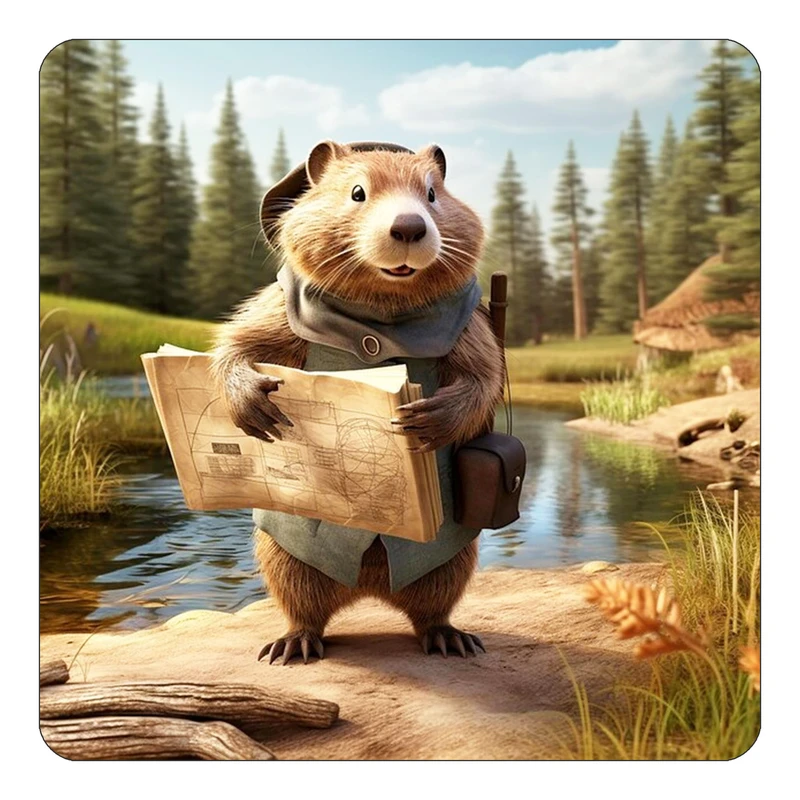 مگنت کاکتی طرح حیوانات کارتونی مدل mp27399