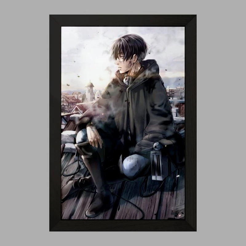 تابلو خندالو مدل لیوای آکرمن انیمه اتک آن تایتان Attack on Titan  کد 11021