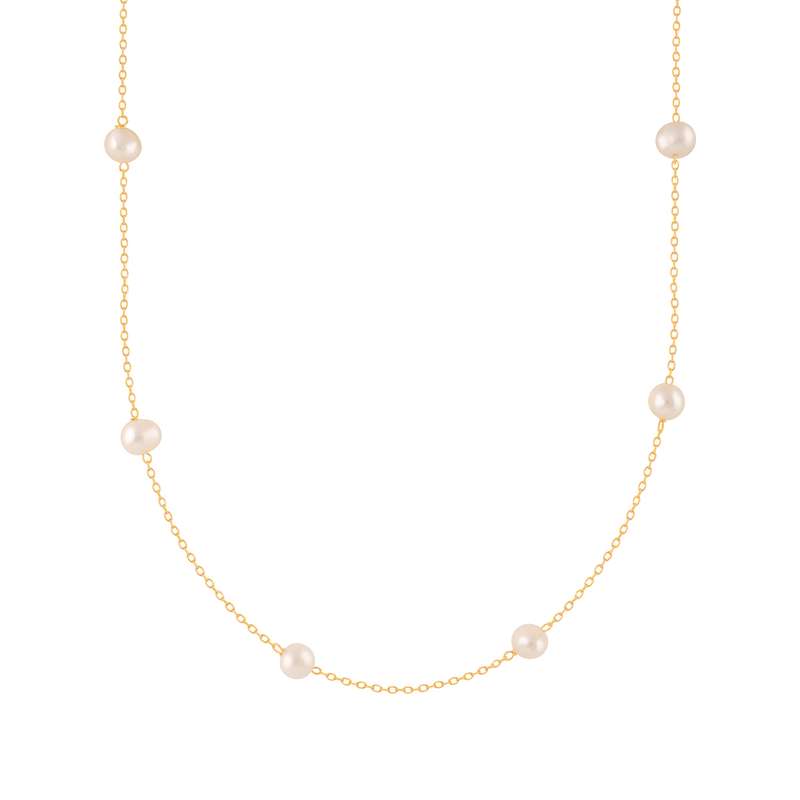 گردنبند دخترانه مدل مرواریدی گردنبند دخترانه مدل مرواریدی