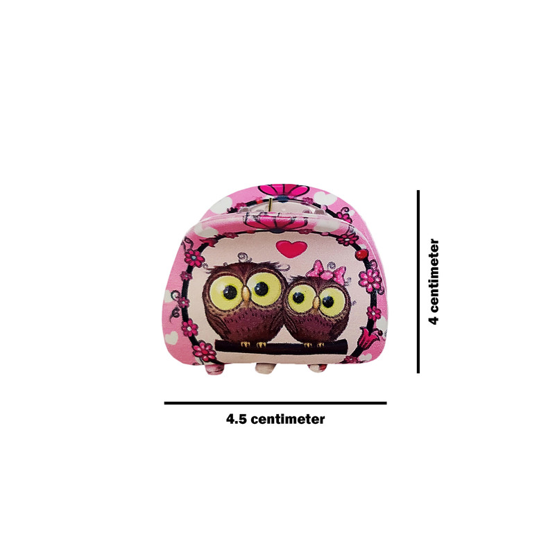 کلیپس مو دخترانه طرح جغد کد 801