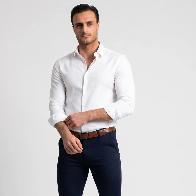 پیراهن آستین بلند مردانه مدل Mastery