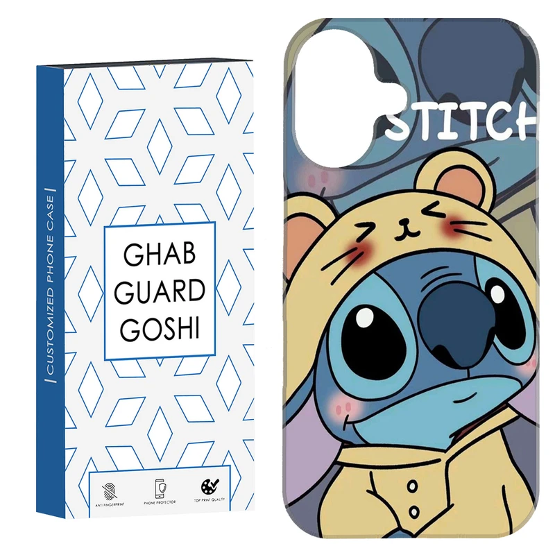 کاور قاب گارد گوشی طرح استیچ  کد Dimo-660 مناسب برای گوشی اپل Iphone 16     