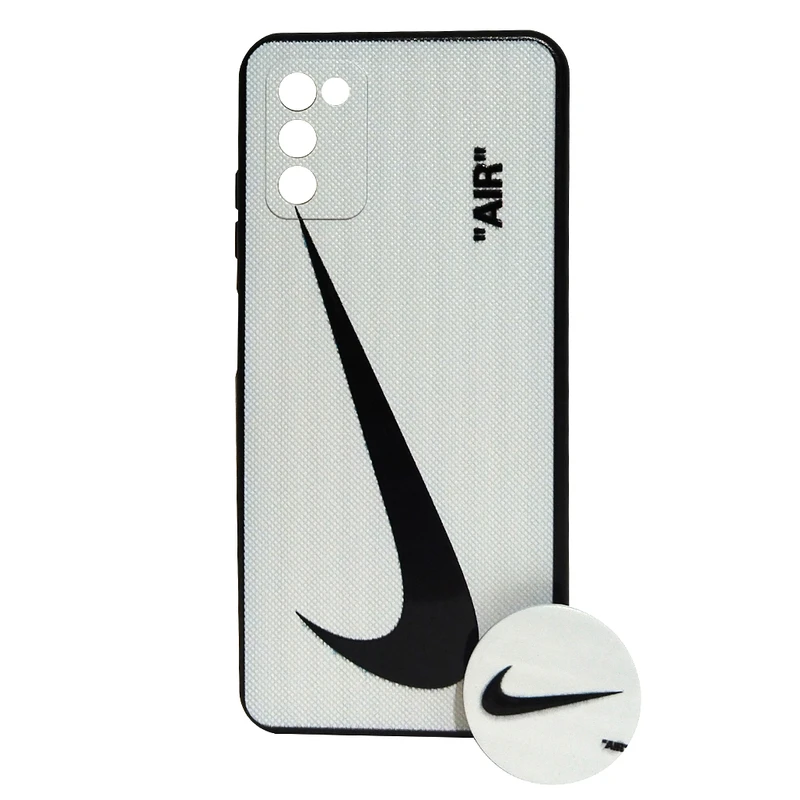 کاور کد 1680 مناسب برای گوشی موبایل سامسونگ Galaxy A03s به همراه پایه نگهدارنده