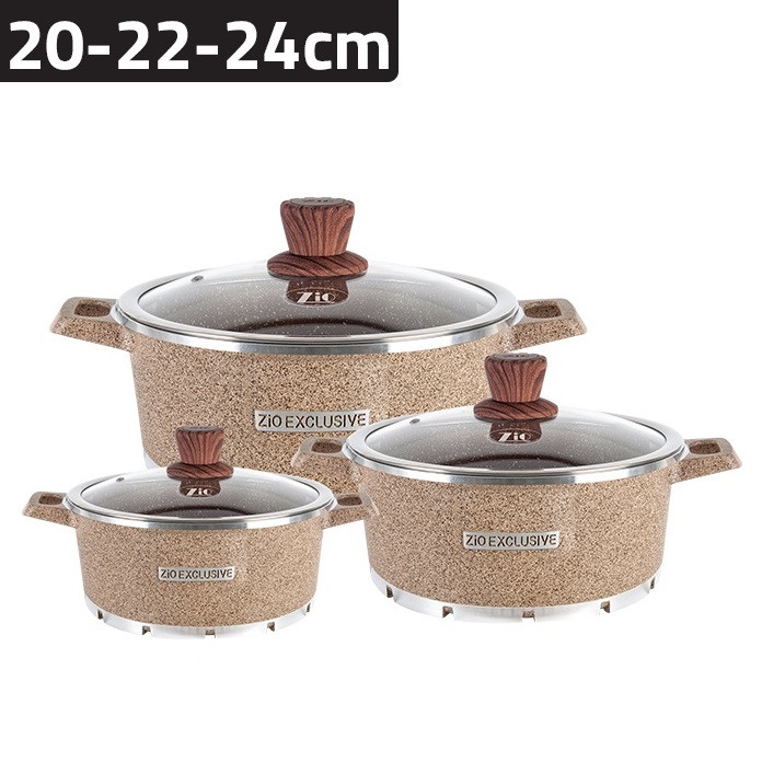 سرویس پخت و پز شش پارچه زیو مدل Z-8400-24