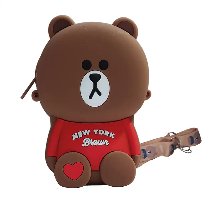 کیف دوشی بچگانه مدل 0022 طرح خرس