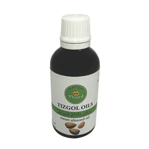 روغن بادام شیرین تیزگل مدل سنتی حجم 50 میلی لیتر