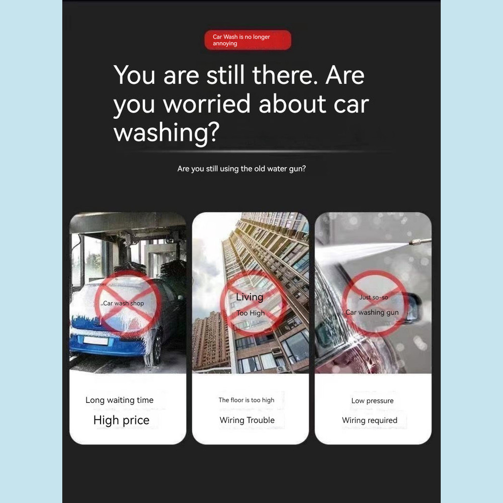 کارواش شارژی مدل Camper