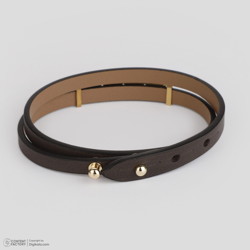 دستبند طلا 18 عیار مردانه تاج مدل G131