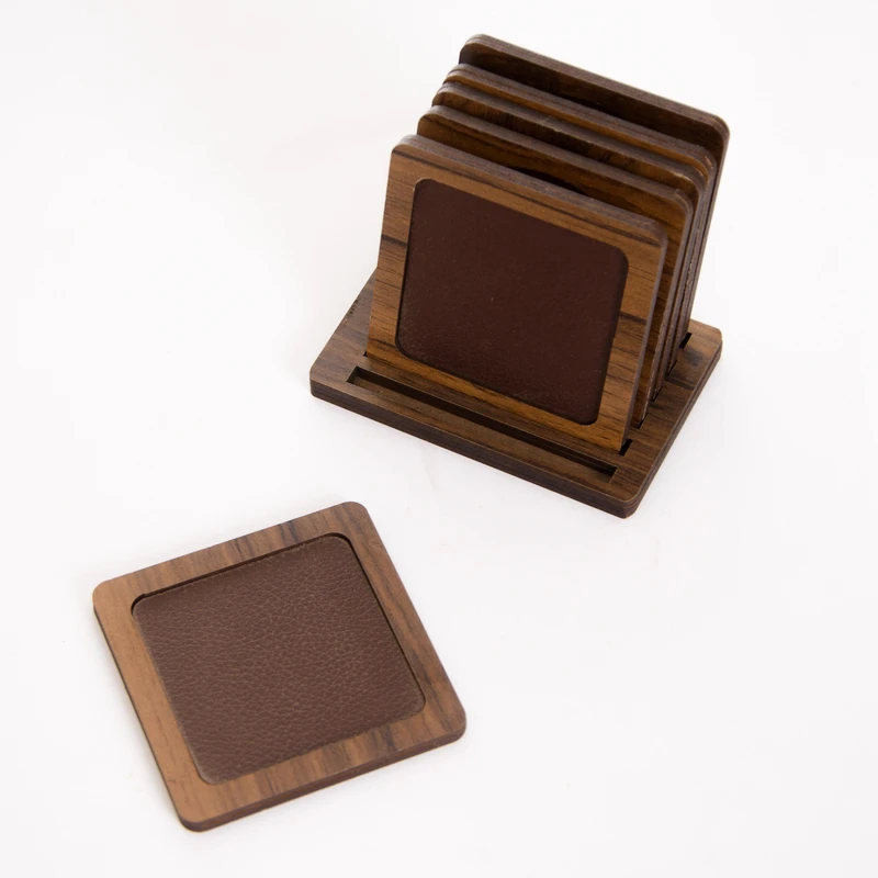 زیر لیوانی مدل مربع بسته 6 عددی