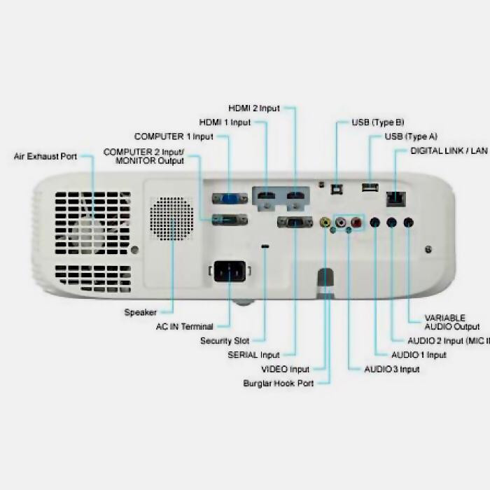 ویدئو پروژکتور پاناسونیک مدل vx-600
