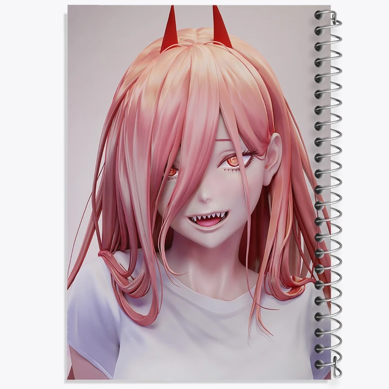 دفتر لیست خرید 50 برگ خندالو طرح انیمه دارلینگ (Darling) کد F264